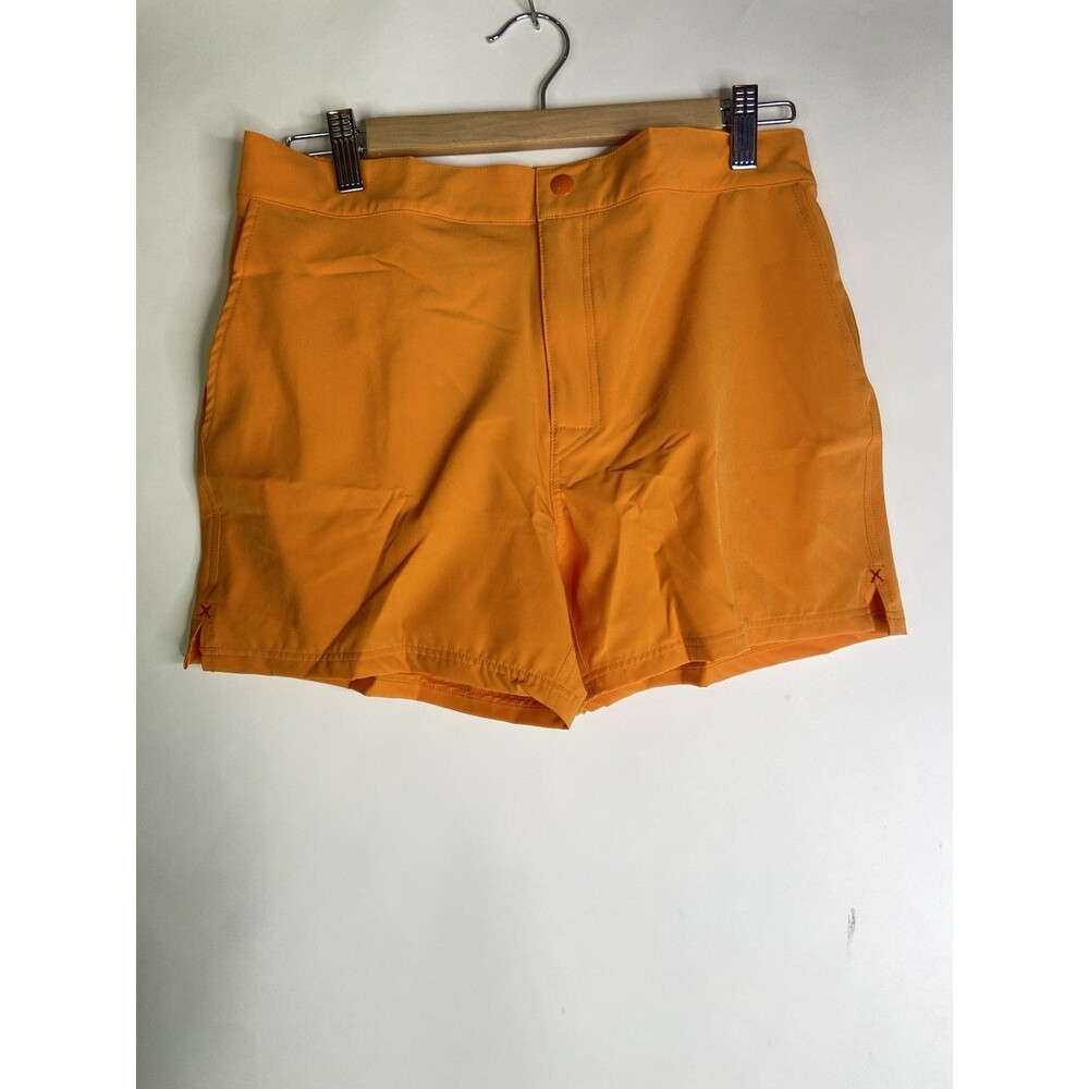 2XIST Ibiza Mens Size S Orange Swim Shorts Trunks Swimwear Bottoms Pockets Lined